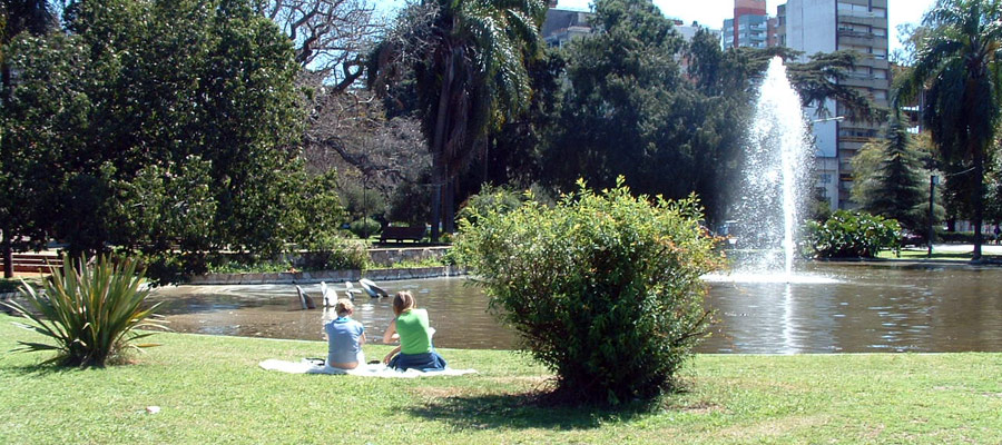 Parque Independencia en Rosario