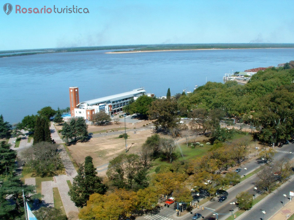 Río Paraná en Rosario - Imagen: Rosarioturistica.com.ar